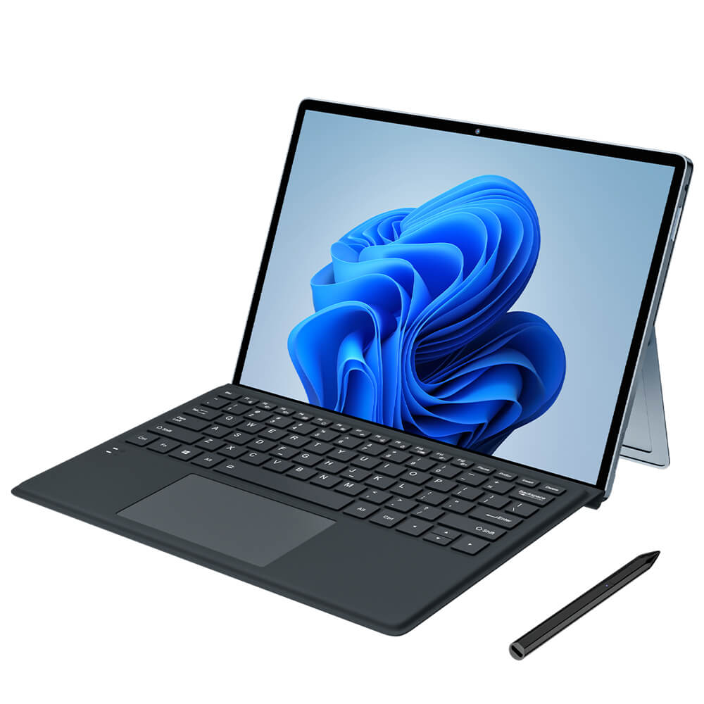 2-in-1 Laptop - Win 11 Tablet - Core i7-1165G7-RAM 16GB-512GB SSD-13 "2K Touch Screen Detachable Keyboard (penless)