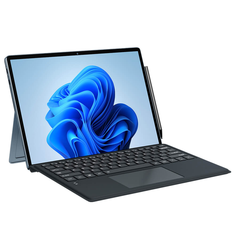2-in-1 Laptop - Win 11 Tablet - Core i7-1165G7-RAM 16GB-512GB SSD-13 "2K Touch Screen Detachable Keyboard (penless)