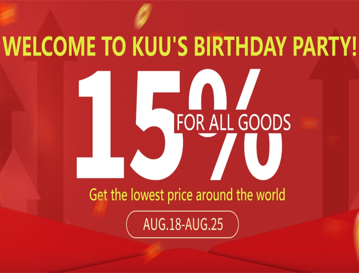 Kuu New Online Store Celebration Up To 15% Off For All Products And You Should Try Our G3 Laptop Now
