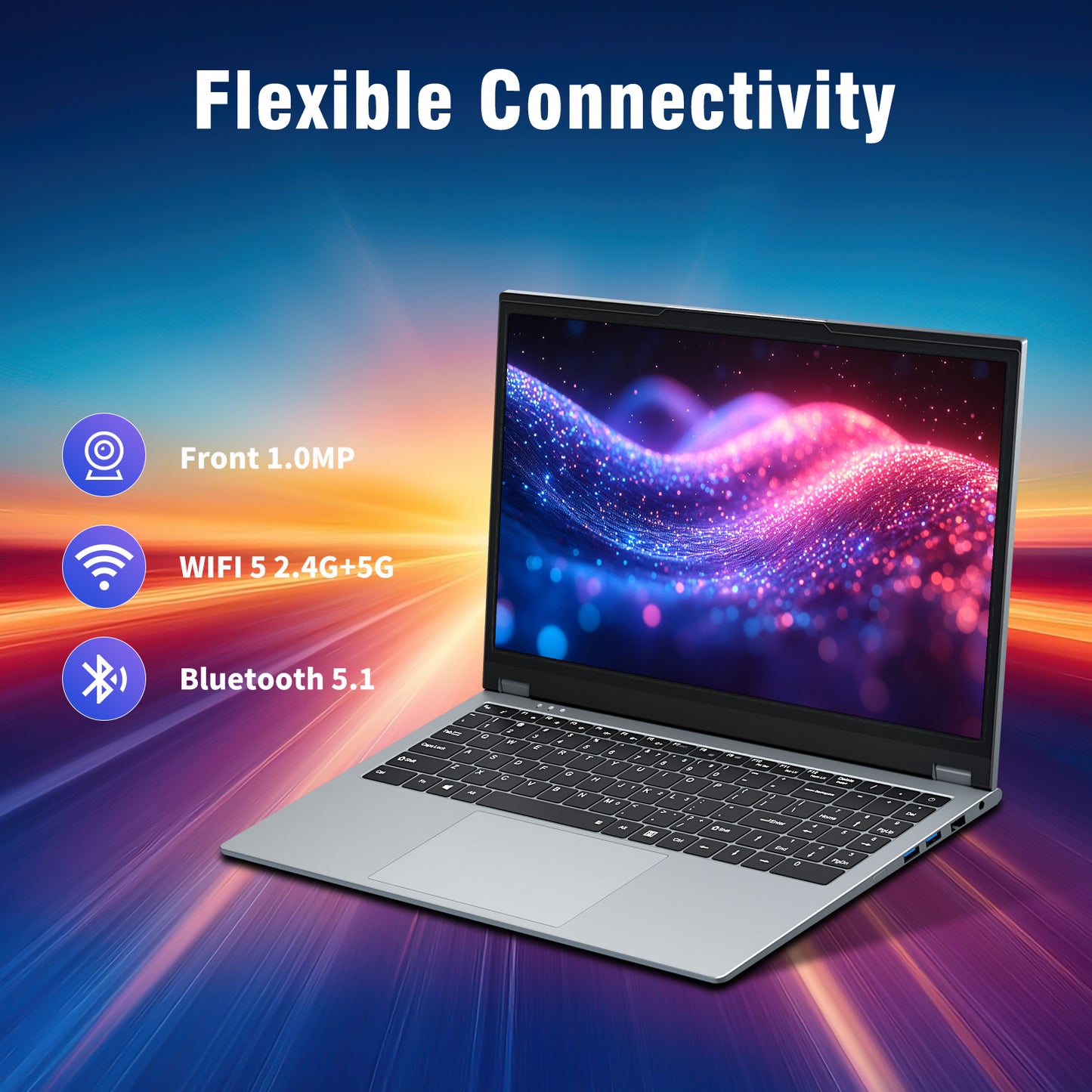 Touchscreen Laptop, 15.6 Inch FHD Touch Screen 2 in 1 Laptop, Notebook PC AMD R3-3200U CPU, 16GB RAM 512GB SSD Laptop Computer, Laptops with RJ45 WIFI5 HDMI Backlit Keyboard, 360° Rotating TouchScreen