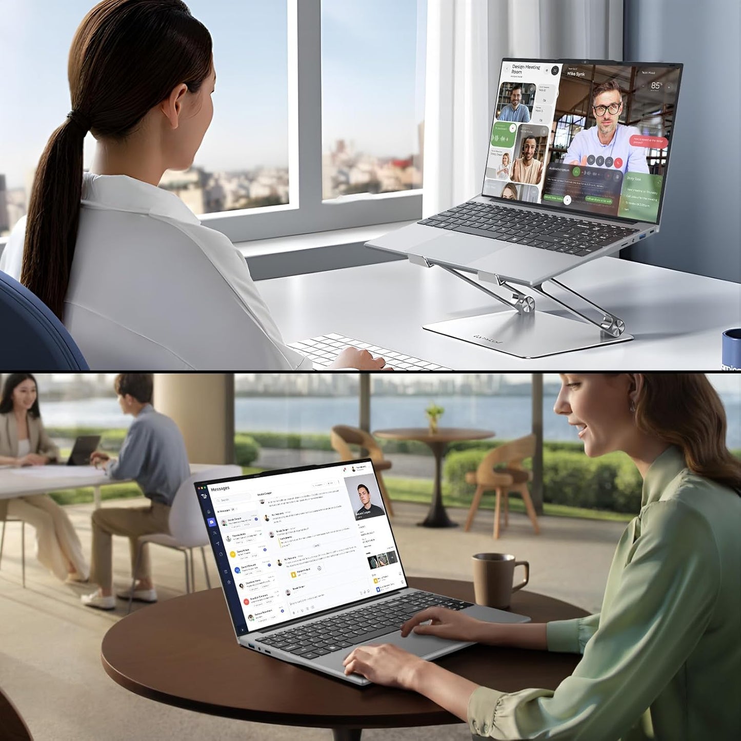 KUU 15.6 inch N5095 Laptop Computer 24GB RAM 1024GB SSD with 4 Core Intel Celeron, FingerPrint, Backlit Keyboard, Windows 11 Pro