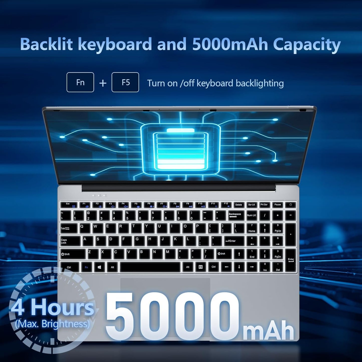 Gaming Laptop i5-7Y54, 15.6 inch Laptop(Up to 3.20 GHz), Business Notebook Computer for 16GB RAM 1TB SSD, Full HD 1920X1080 Display Backlit Keyboard 180 Angle Opening,WiFi 5 BT4.2 MINI HDMI